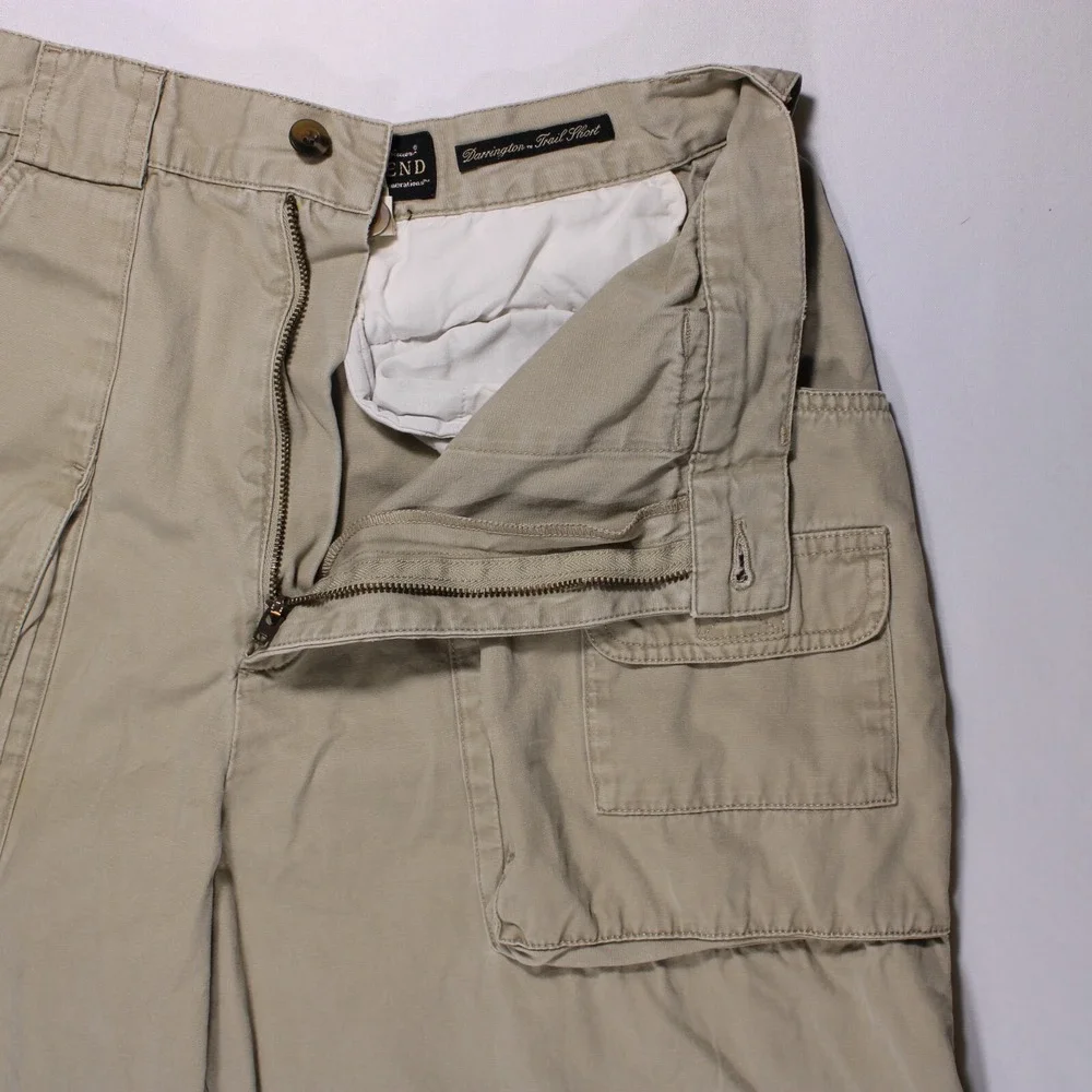 Eddie Bauer Shorts Womens 12 Beige Pockets Darrington Utility Hiking - 30.25x8.5 - Picture 7 of 10